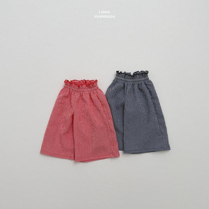 [PRE-ORDER] Smocking Wide Pants