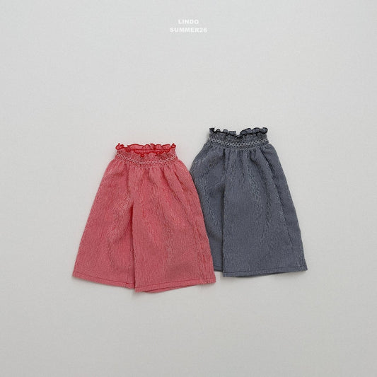 [PRE-ORDER] Smocking Wide Pants