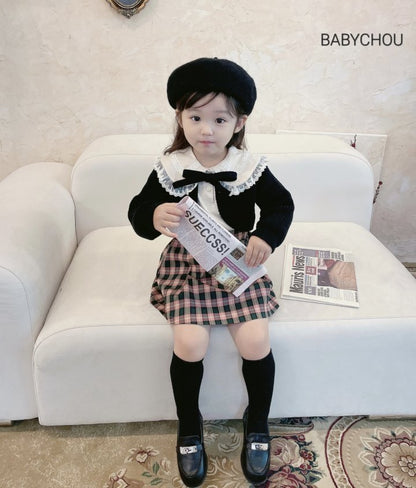 Emily Cardigan [Black/JS(6-7yr)]