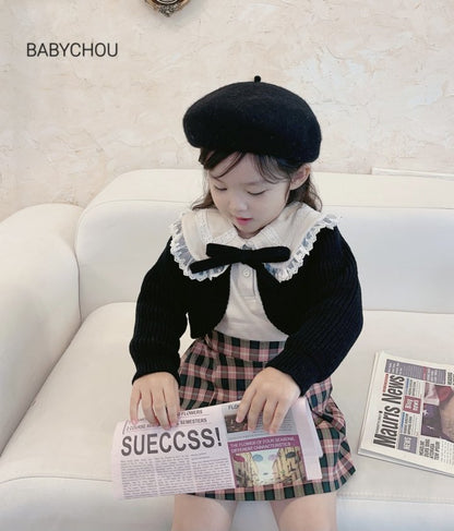 Emily Cardigan [Black/JS(6-7yr)]