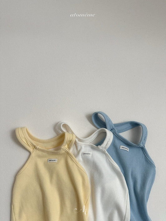 [PRE-ORDER] Rene Ribbed Halter Tank Top