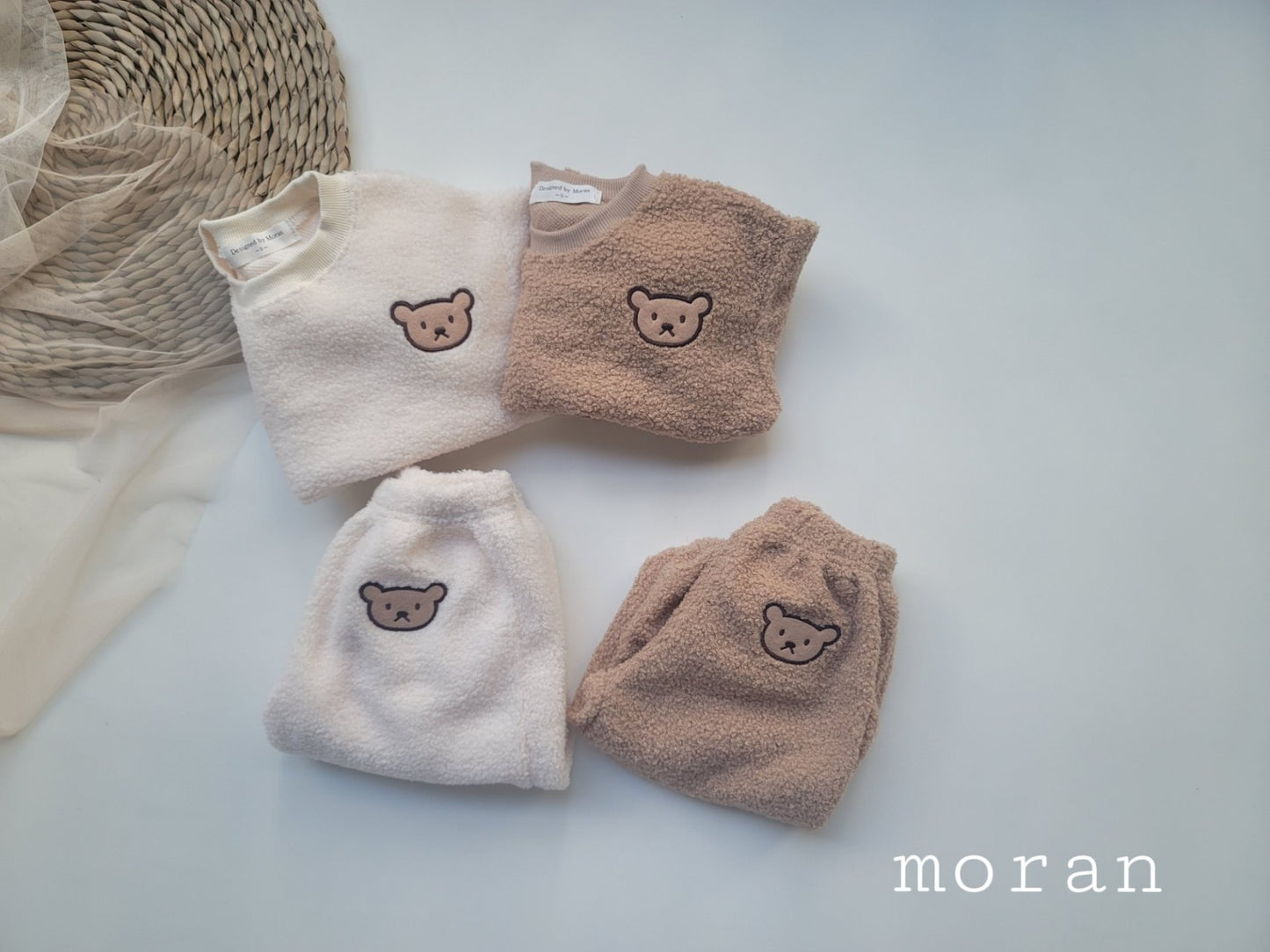 [PRE-ORDER] Sherpa Bear Top Bottom Set