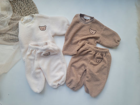 [PRE-ORDER] Sherpa Bear Top Bottom Set