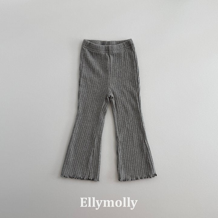[PRE-ORDER] Big Ribbed Boot-Cut Pants
