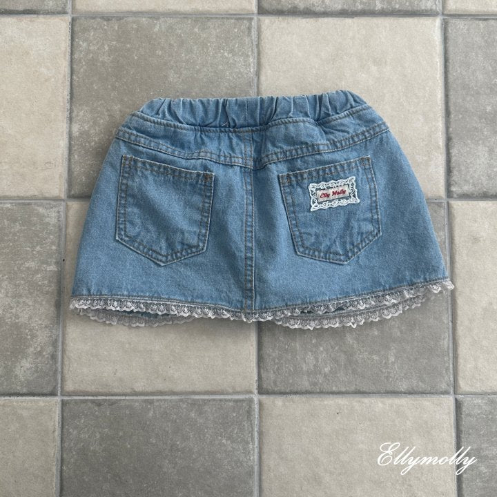 [PRE-ORDER] Nana Wrap Denim Skorts