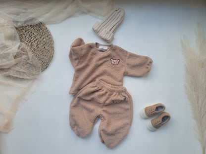 [PRE-ORDER] Sherpa Bear Top Bottom Set