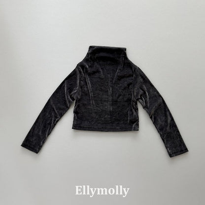 [PRE-ORDER] Velvet Mesh Turtleneck T-Shirts