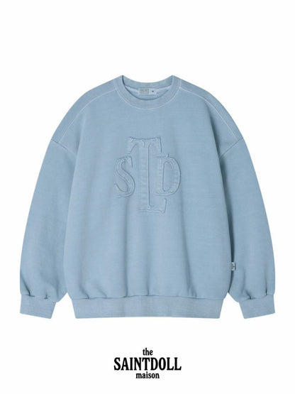 [PRE-ORDER] Embroidery Pigment Sweatshirts (Mom Couple)