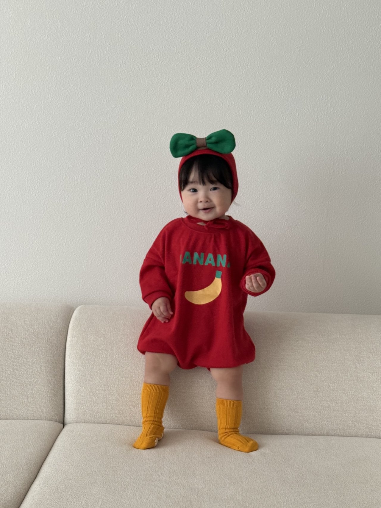 [PRE-ORDER] Fruits Body Suit + Bonnet Set