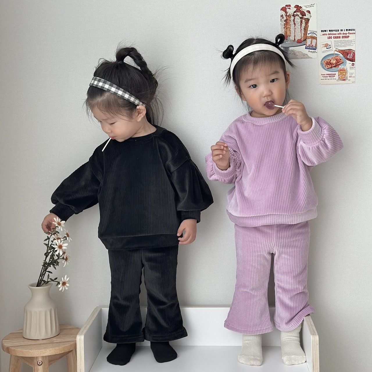 [PRE-ORDER] Fluffy Top Bottom Set