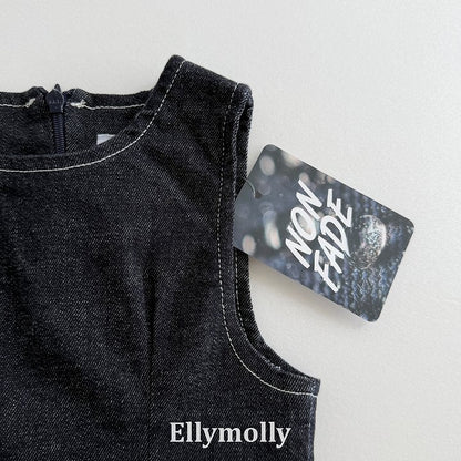 [PRE-ORDER] Mona Frill Denim Dress