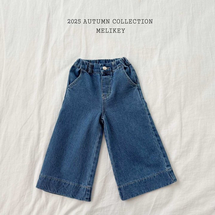 [PRE-ORDER] Two Ribbon Denim Pants