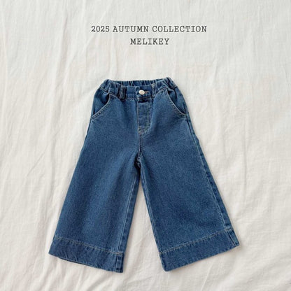 [PRE-ORDER] Two Ribbon Denim Pants