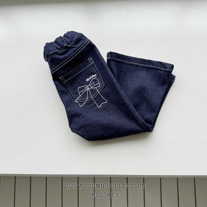 [PRE-ORDER] Pol Ribbon Boot-Cut Pants