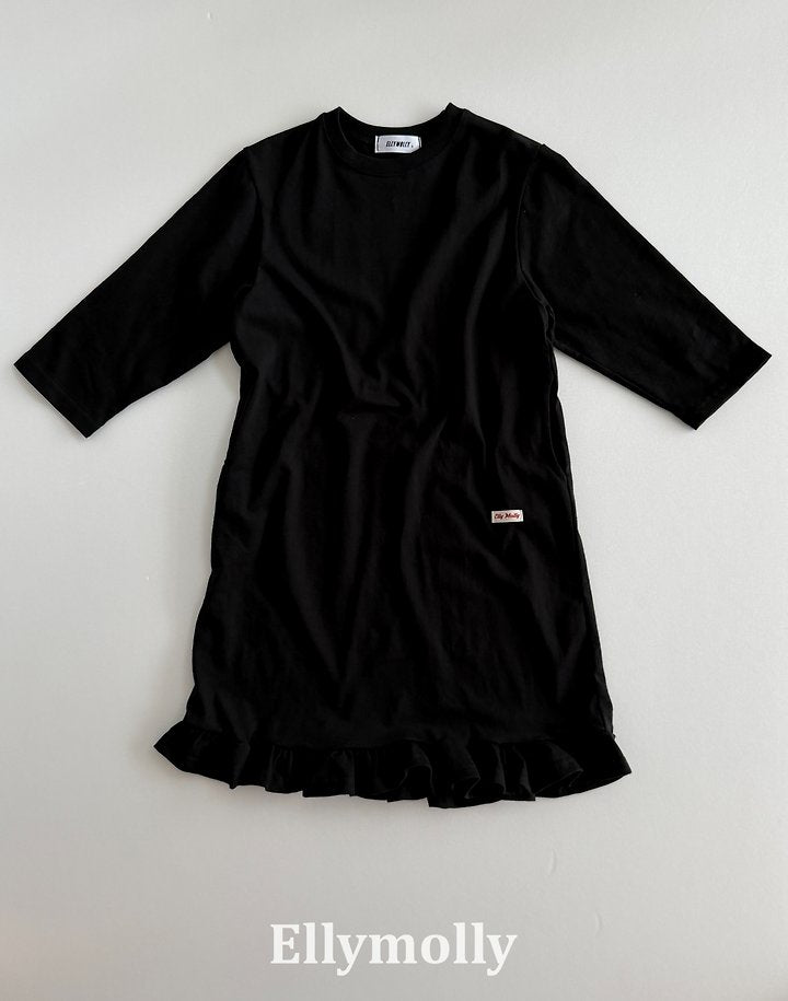 [PRE-ORDER] Clover Long Frill Dress (Mom Couple)