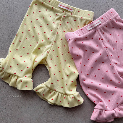 [PRE-ORDER] Heart Frill Leggings