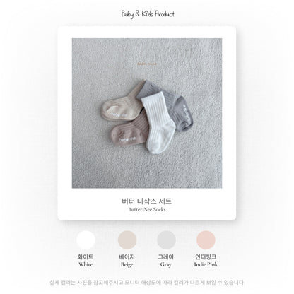 [PRE-ORDER] Butter Knee Socks Set