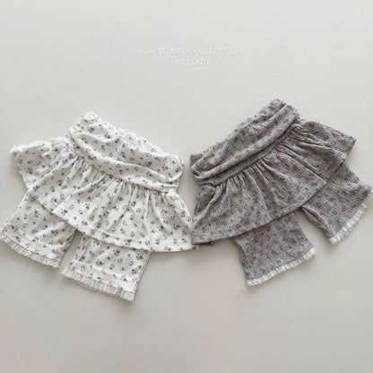 [PRE-ORDER] Shirring Skirts Leggings