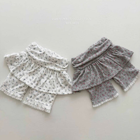 [PRE-ORDER] Shirring Skirts Leggings