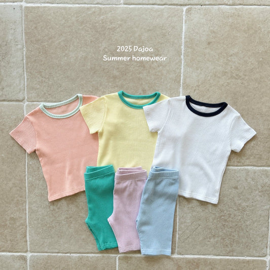 [PRE-ORDER] Color Block Home Wear Set