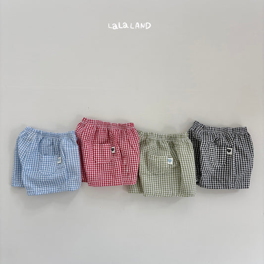 [PRE-ORDER] Check Baby Shorts