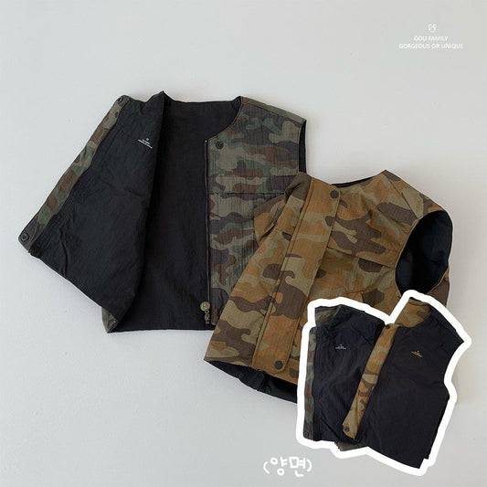 [PRE-ORDER] Camo Reversible Vest