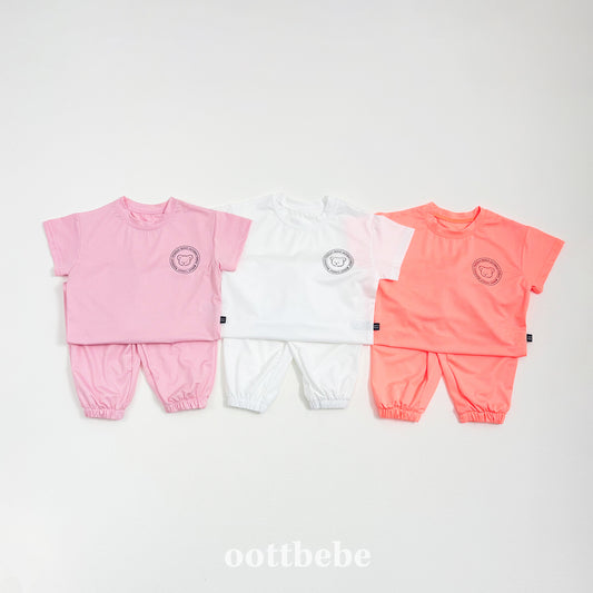 Ara Mesh Top Bottom Set