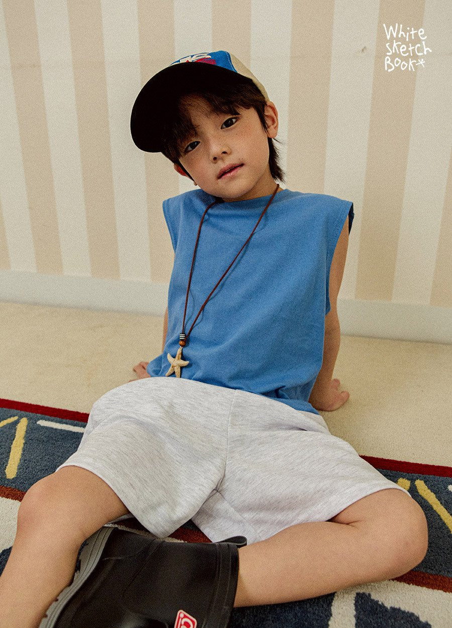 [PRE-ORDER] Over Fit Sleeveless T-Shirts