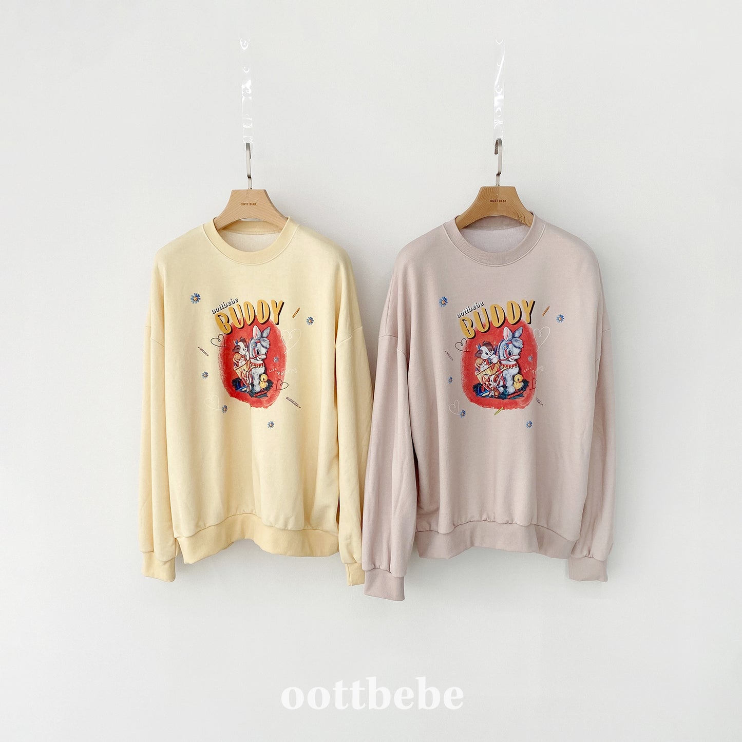 [PRE-ORDER] Buddy Sweatshirts (Mom&Dad Couple)
