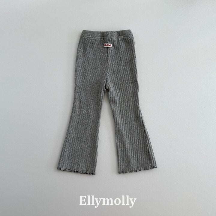 [PRE-ORDER] Big Ribbed Boot-Cut Pants