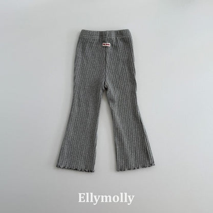 [PRE-ORDER] Big Ribbed Boot-Cut Pants