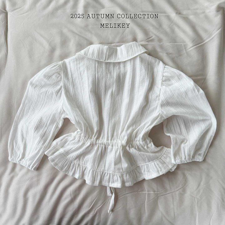 [PRE-ORDER] Frill String Blouse