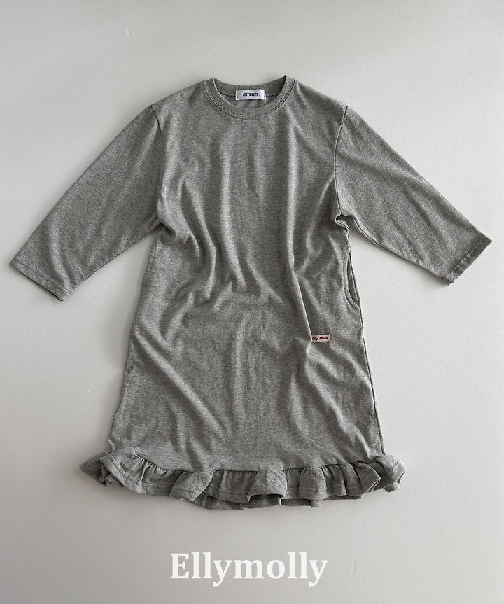 [PRE-ORDER] Clover Long Frill Dress (Mom Couple)