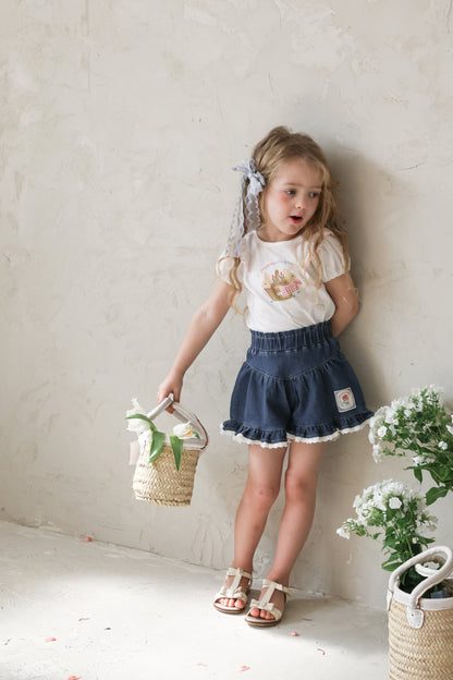 [PRE-ORDER] Rose Denim Shorts