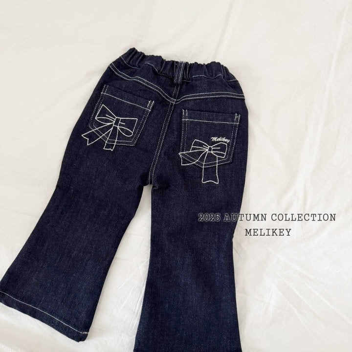 [PRE-ORDER] Pol Ribbon Boot-Cut Pants