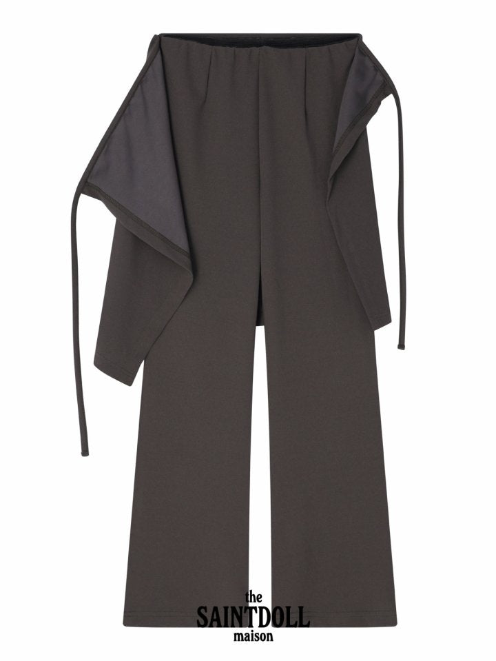 [PRE-ORDER] Wrap Boot-Cut Pants (Mom Couple)