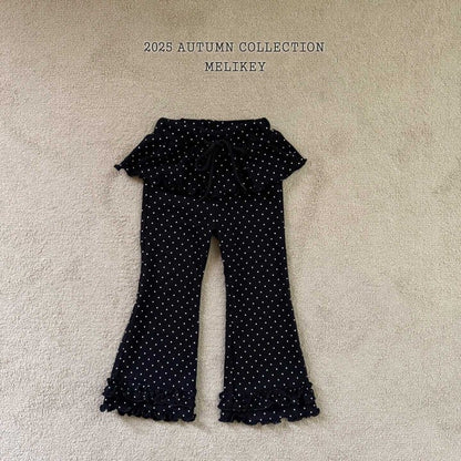 [PRE-ORDER] Double Frill Boot-Cut Pants