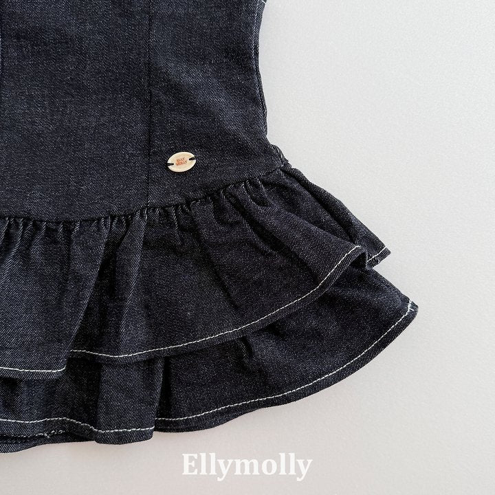 [PRE-ORDER] Mona Frill Denim Dress