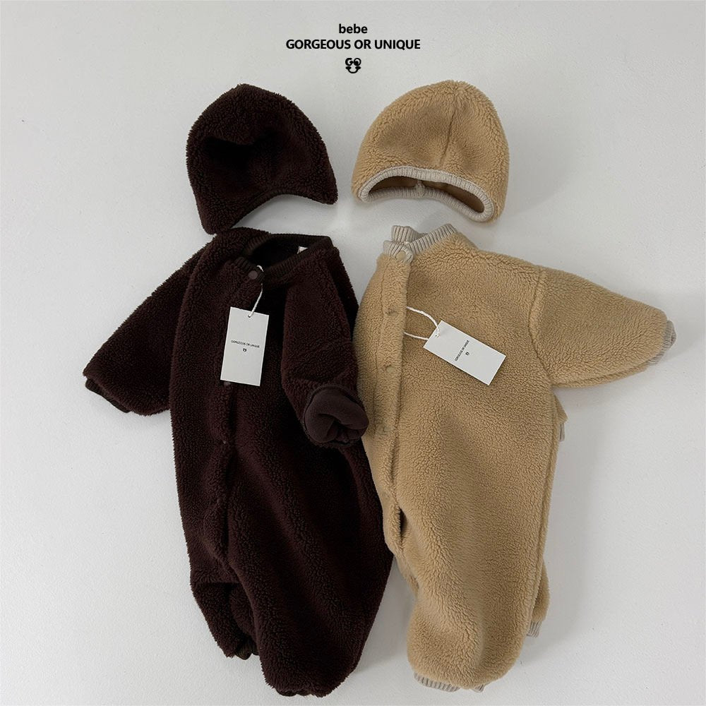 [PRE-ORDER] Chichi Fur Body Suit + Bonnet Set
