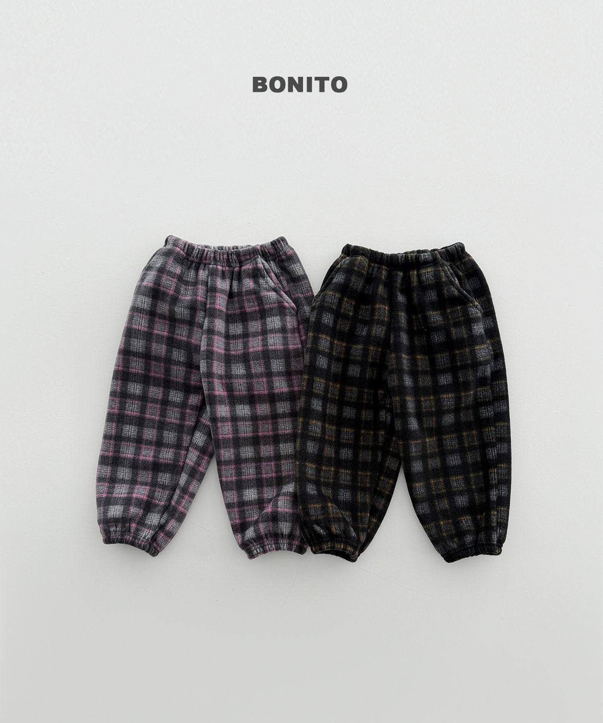 [PRE-ORDER] Check Fleece Jogger
