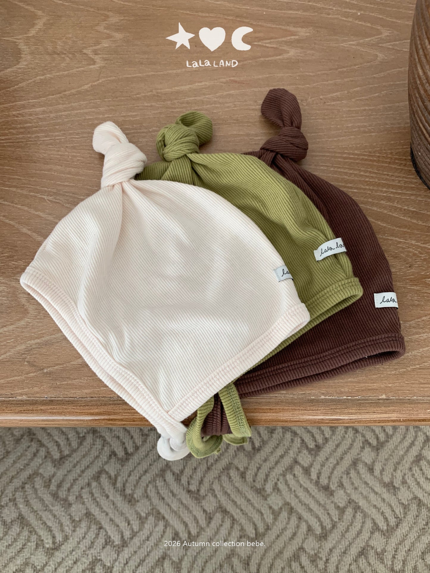 [PRE-ORDER] Tied Baby Beanies