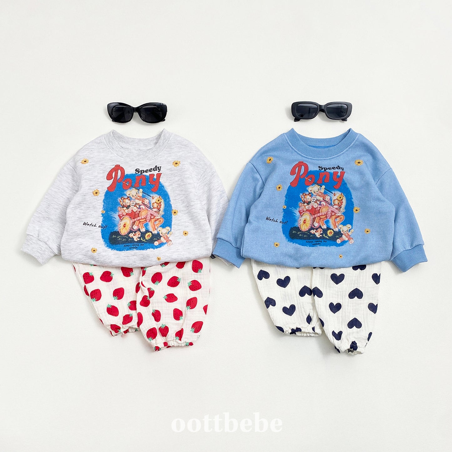 [PRE-ORDER] Pony Sweatshirts (Mom&Dad Couple)