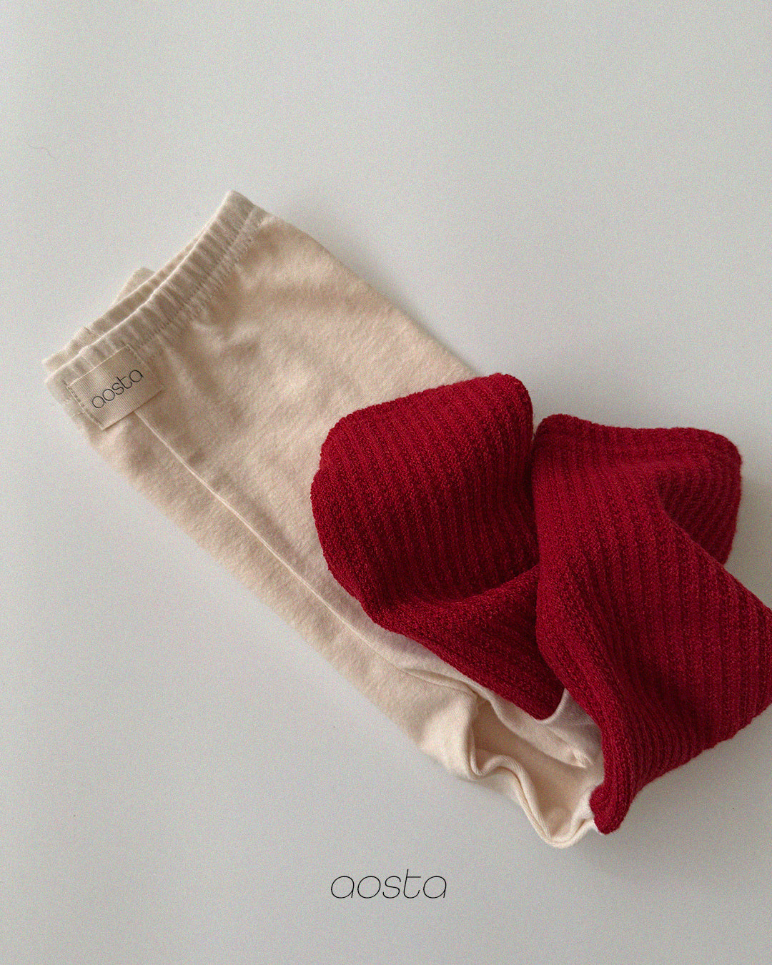 Every Day Leggings [Red/L(2-3yr)]