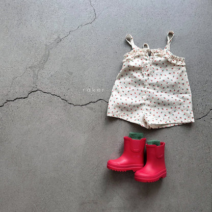 [PRE-ORDER] Ruffle Strap Romper