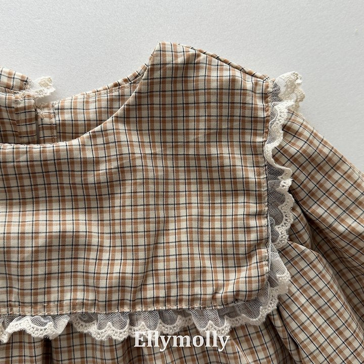 [PRE-ORDER] Musk Check Blouse