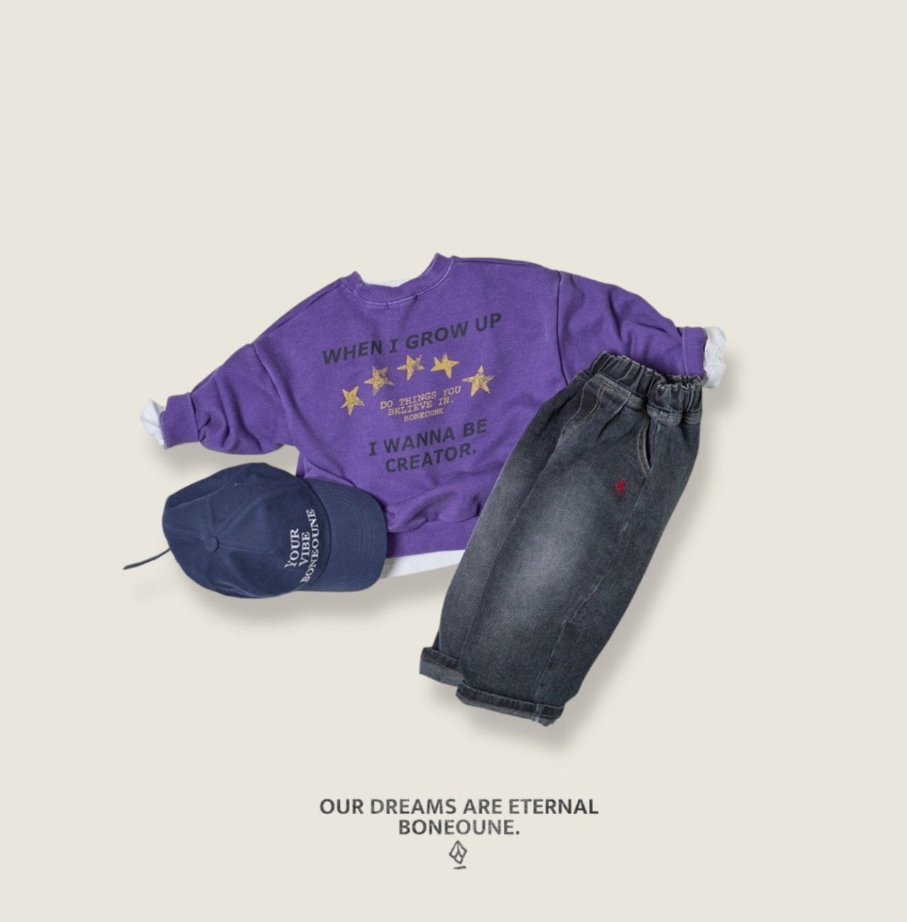 [PRE-ORDER] Easy Go Span Denim Pants