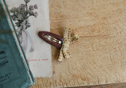 [PRE-ORDER] Canele Snap Hair Pin