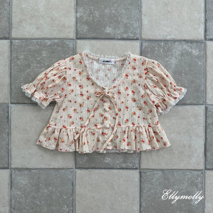 [PRE-ORDER] Flower Eyelet Blouse