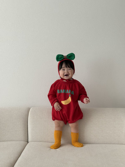 [PRE-ORDER] Fruits Body Suit + Bonnet Set