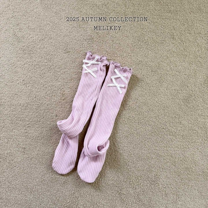 [PRE-ORDER] Ribbon Knee Socks